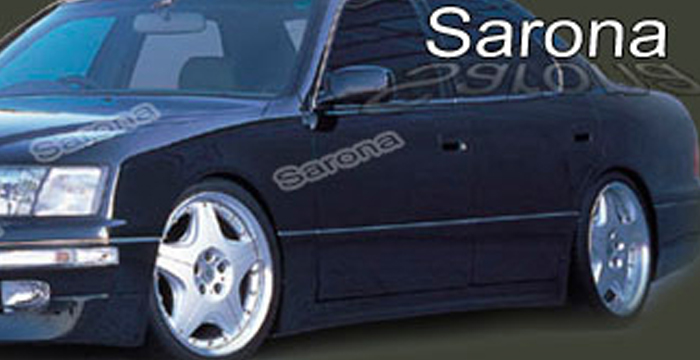 Custom Lexus LS400  Sedan Side Skirts (1995 - 1996) - $470.00 (Part #LX-011-SS)